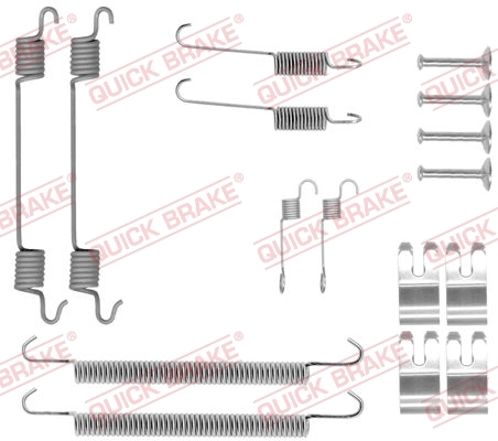 Accessory Kit, brake shoes
